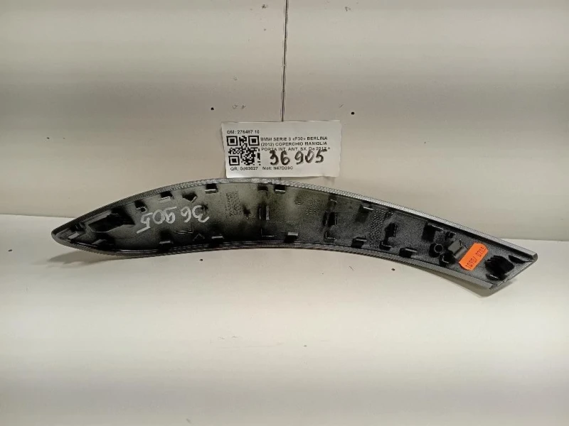 Coperchio Maniglia Porta INT ANT SX 276487 10 Bmw Serie 3 F30 Berlina 2012