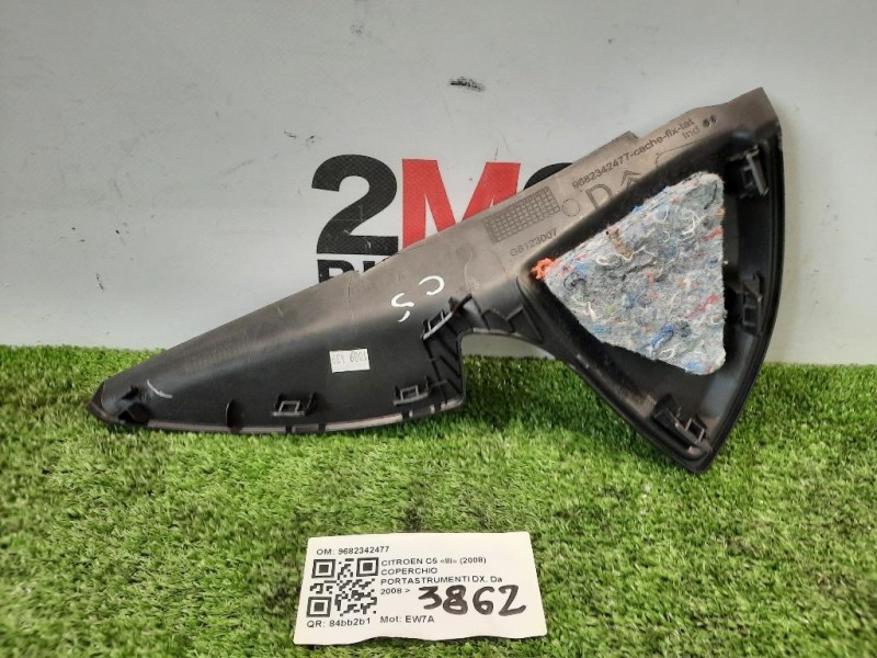 Coperchio Portastrumenti DX 9682342477 CRUSCOTTO COPERCHIO Citroen C5 III 2008