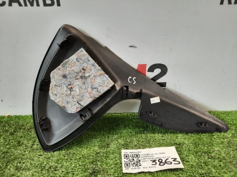 Coperchio Portastrumenti SX 9682341577 CRUSCOTTO COPERCHIO Citroen C5 III 2008