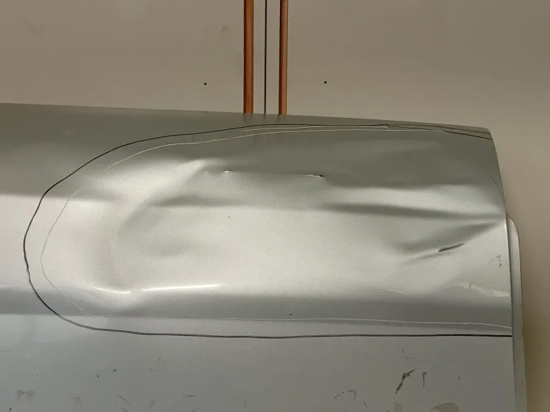 Porta Scorrevole POST DX 124345 Opel Combo D TOUR 2012