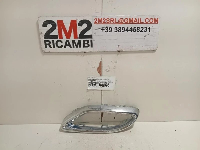 Coperchio SEDE Terminale DI Scarico POST SX A0008850174 Mercedes Classe ML W166 2012