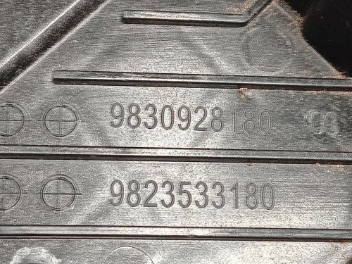 Copertura Batteria 982353180 Opel Corsa F 2019