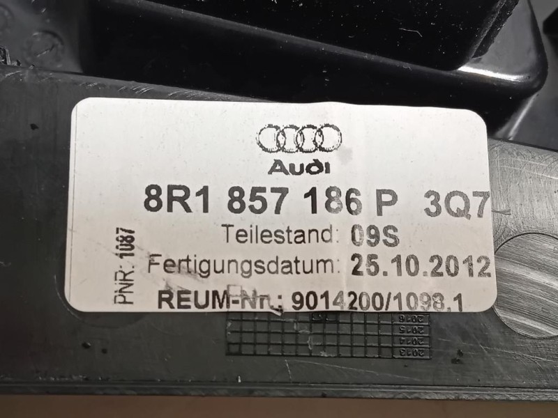 Copertura Display Cruscotto 8R1857186P3Q7 Audi Q5 8RB 2012