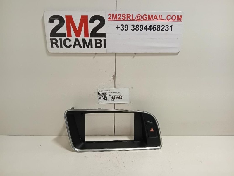 Copertura Display Cruscotto 8R1857186P3Q7 Audi Q5 8RB 2012
