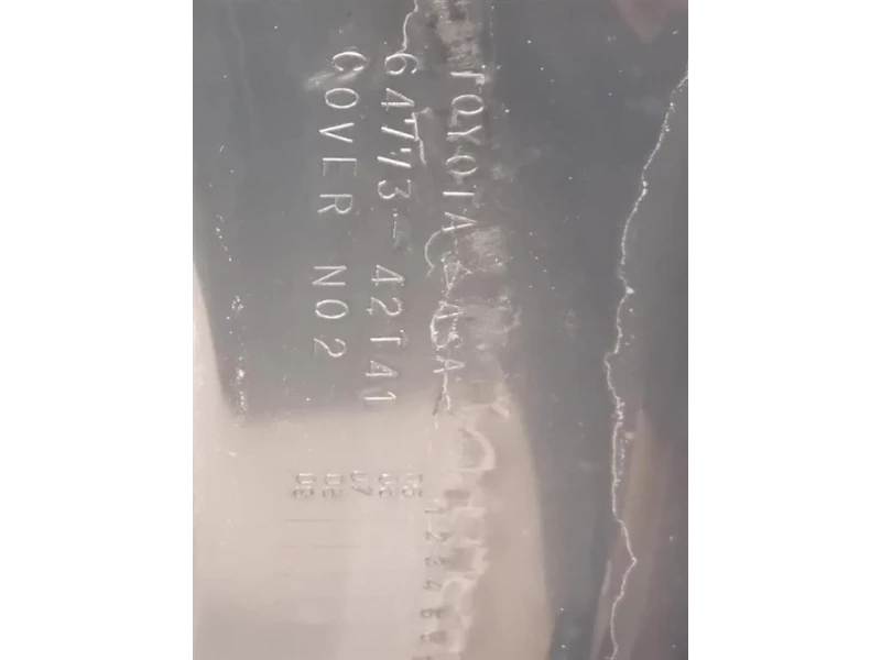 Copertura IN Lamiera Ruota DI Scorta POST 64771-42U1164773-42141 Toyota RAV 4 III 2006