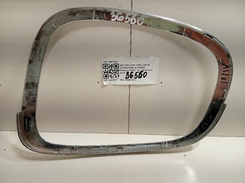 Copertura Interna Fanale POST DX 7297416 Mini MINI ONE F55 2014