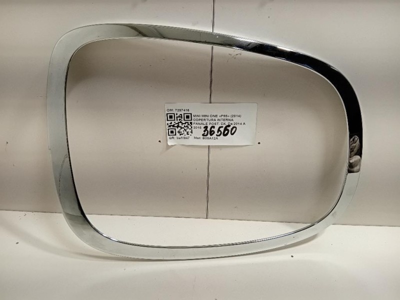 Copertura Interna Fanale POST DX 7297416 Mini MINI ONE F55 2014