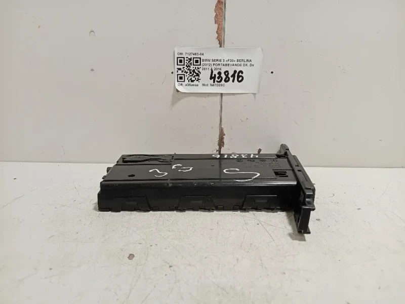 Portabevande DX 7127463-04 Bmw Serie 3 F30 Berlina 2012