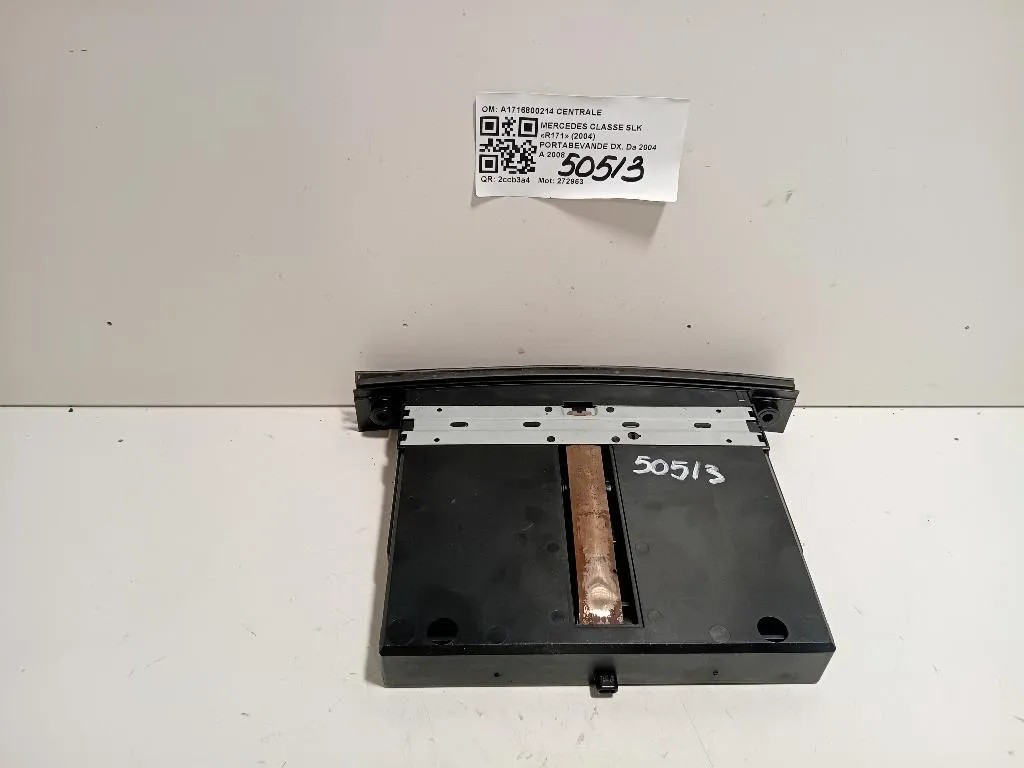 Portabevande DX A1716800214 CENTRALE Mercedes Classe SLK R171 2004