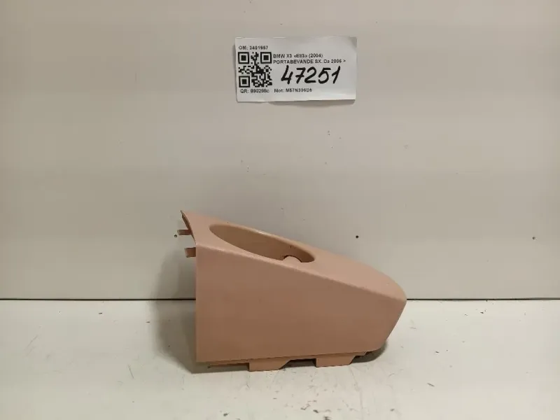 Portabevande SX 3401957 Bmw X3 E83 2004