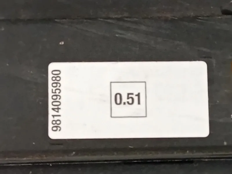 Copertura Interna Griglia Radiatore SUP ANT 9814095980 Peugeot 5008 II 2017