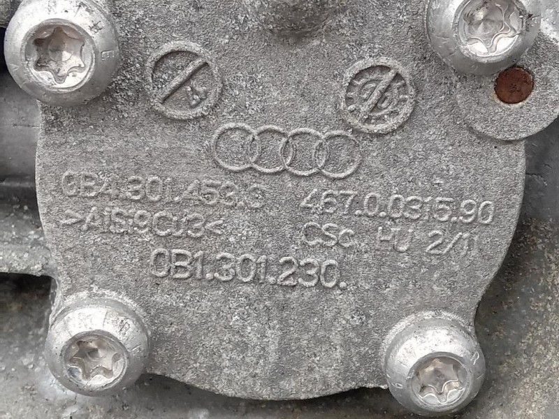 Cambio LRV 6 MARCE MANUALE Audi A5 8T3 2008