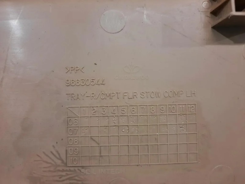 Portaoggetti Bagagliaio Sinistro 96630544 SX BAGAGLIAIO Chevrolet Captiva I 2007