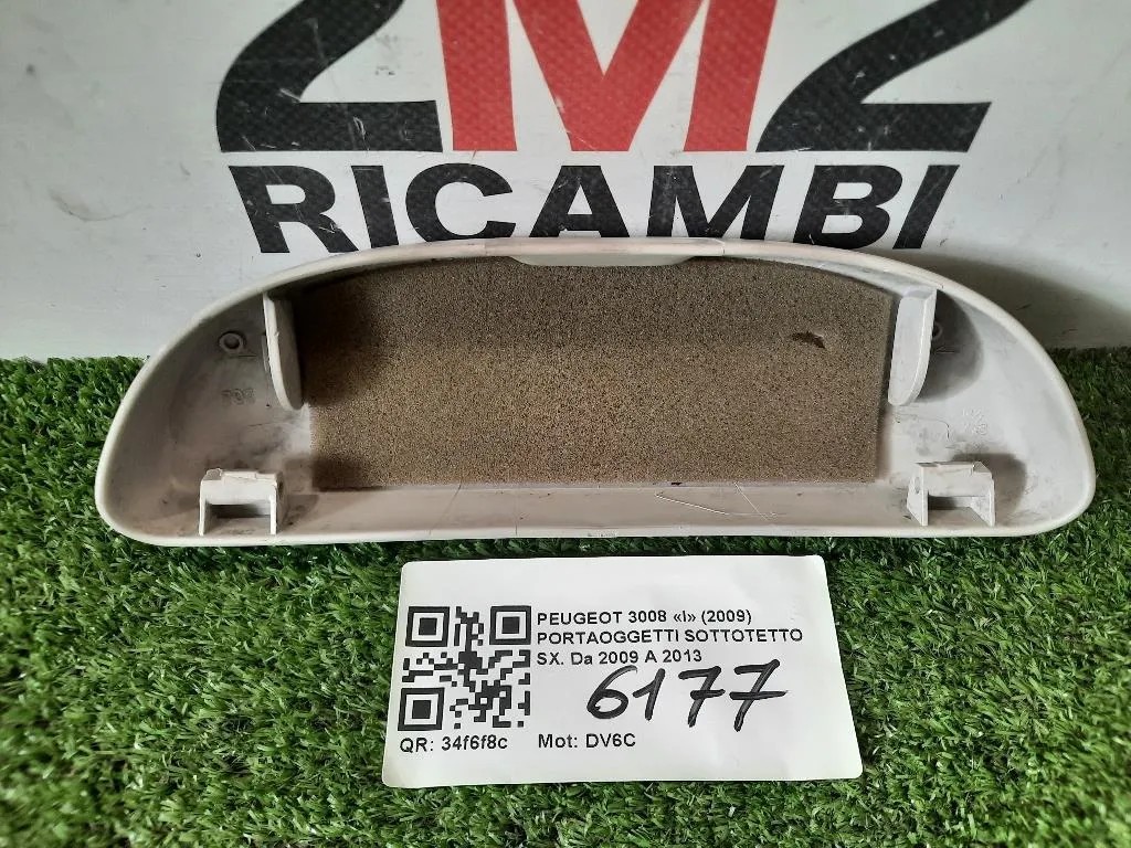 Portaoggetti Sottotetto SX  Peugeot 3008 I 2009