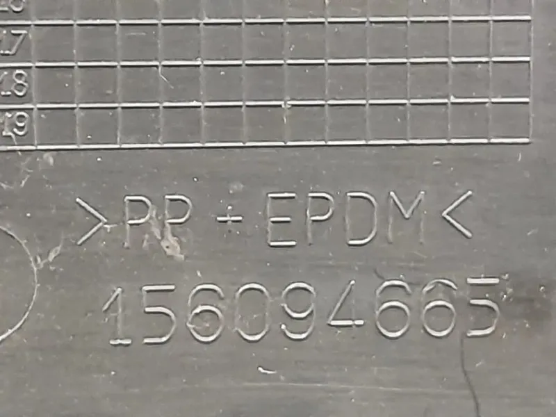 Portatarga Paraurti ANT 156094665 Alfa Romeo Giulietta 2010