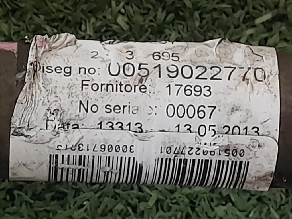 Semiasse ANT DX 51839646 Lancia Ypsilon III 2011