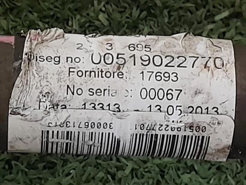 Semiasse ANT DX 51839646 Lancia Ypsilon III 2011