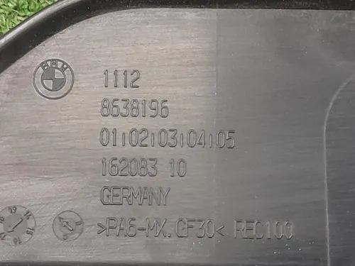 Copertura Interna Griglia Radiatore ANT 8638196 Bmw Serie 1 F21 Berlina 2012