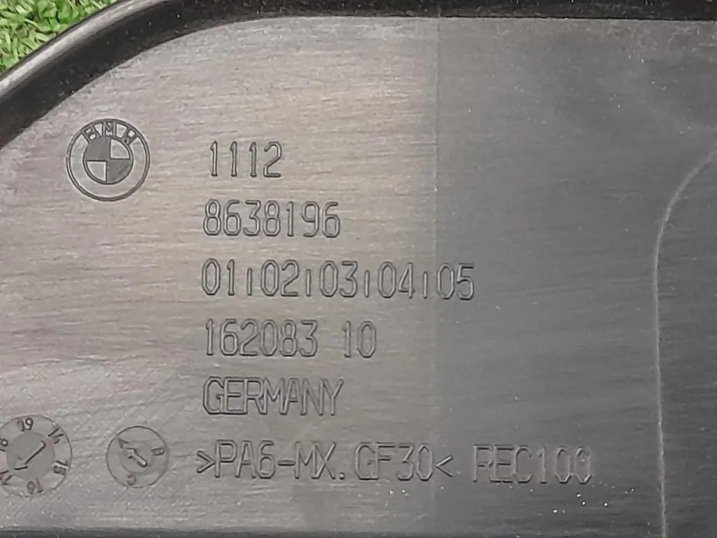 Copertura Interna Griglia Radiatore ANT 8638196 Bmw Serie 1 F21 Berlina 2012