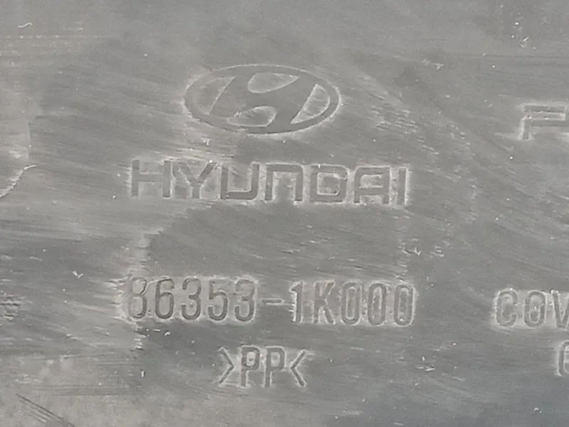 Copertura Interna Griglia Radiatore ANT 86353-1K000 Hyundai IX20 2011