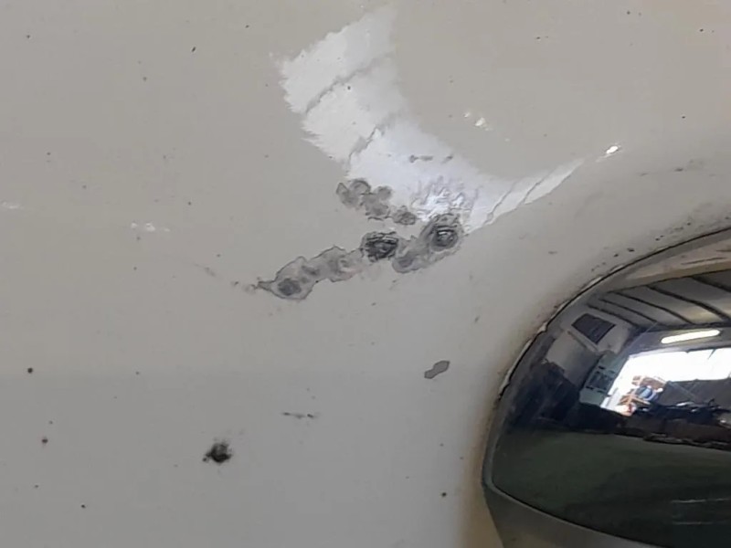 Portatarga POST Fiat 500 C 2008