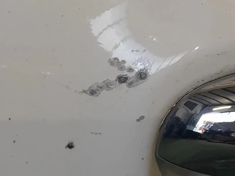 Portatarga POST Fiat 500 C 2008