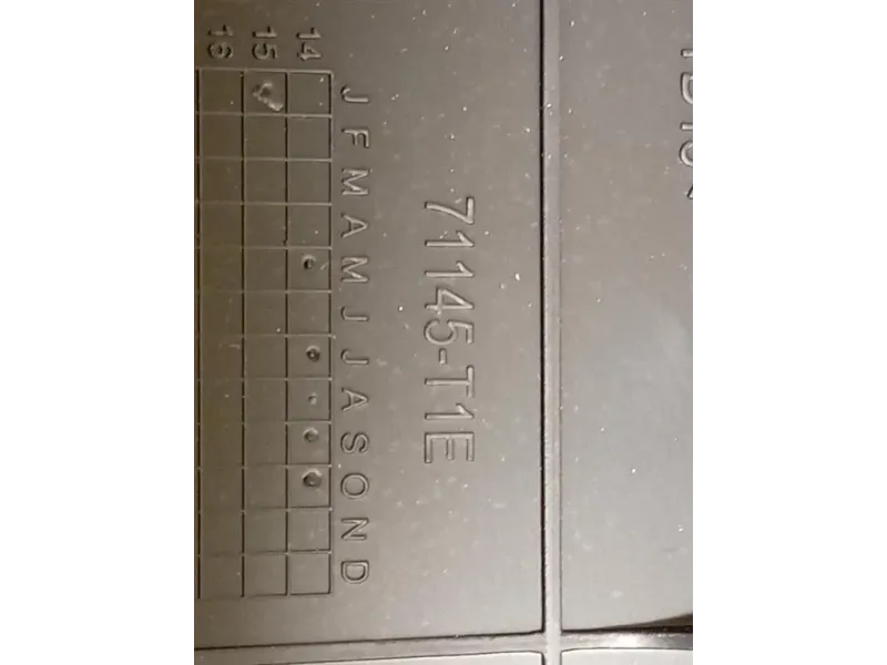 Portatarga POST 71145-T1E Honda CR-V V 2018