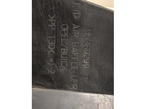 Copertura Interna Griglia Radiatore ANT 95369299 Opel Mokka 2013