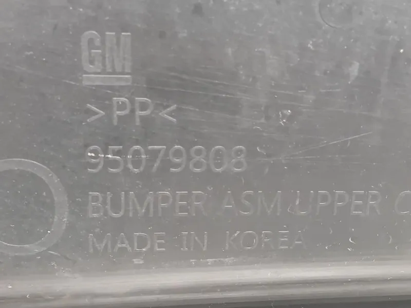 Copertura Interna Griglia Radiatore ANT 95079808 Opel Mokka 2013