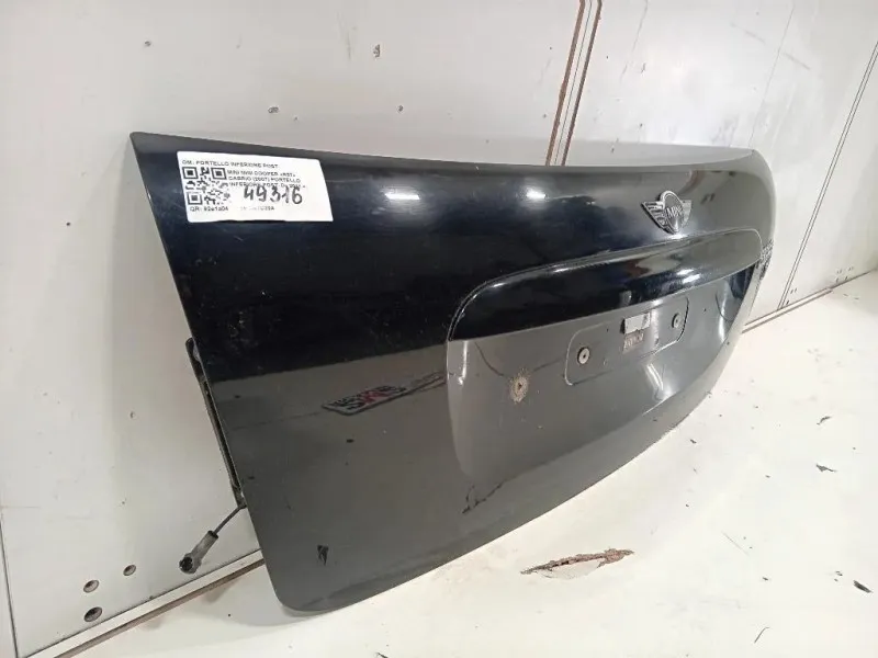 Portello Inferiore POST PORTELLO INFERIORE POST Mini MINI Cooper R57 Cabrio 2007