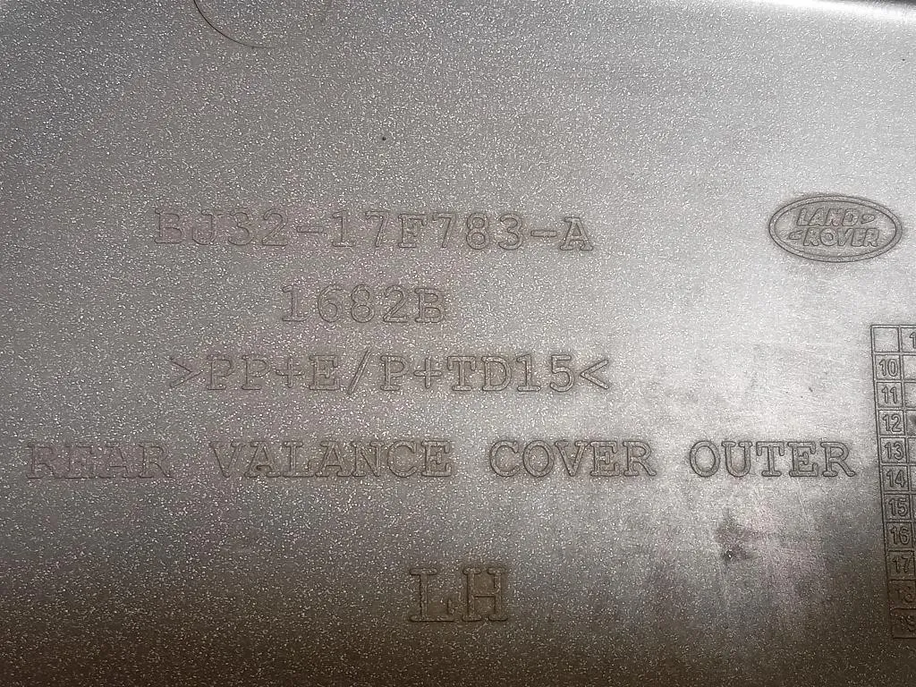 Copertura Paraurti POST SX BJ32-17F783 Land Rover Range Rover Evoque I 2011