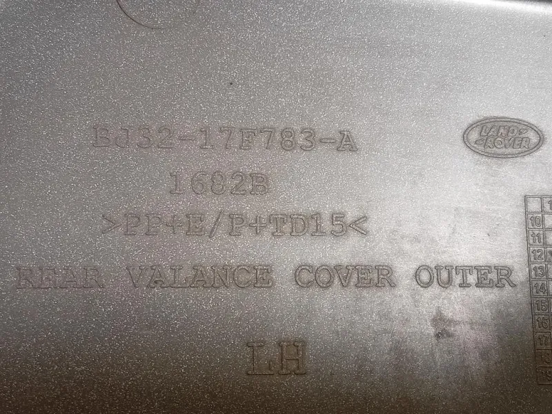 Copertura Paraurti POST SX BJ32-17F783 Land Rover Range Rover Evoque I 2011