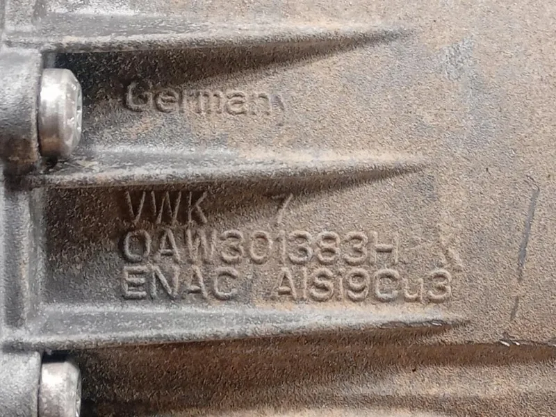 Cambio PCG NRJ 0AW300048G VARIABILE MARCE AUTOMATICO Audi A5 8TA Sportback 2012