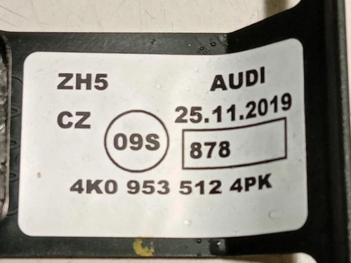 Copertura Piantone Sterzo COPERTURA PIANTONE 4K0 953 512 4PK Audi A6 4GD Avant 2016