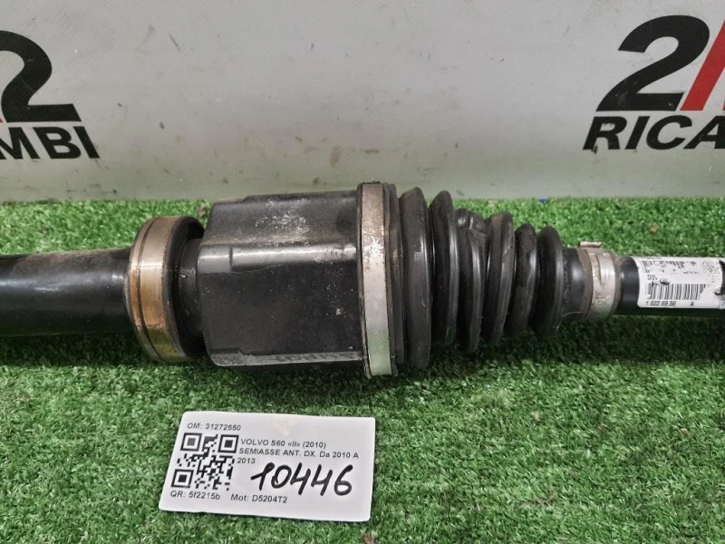 Semiasse ANT DX 31272550 Volvo S60 II 2010