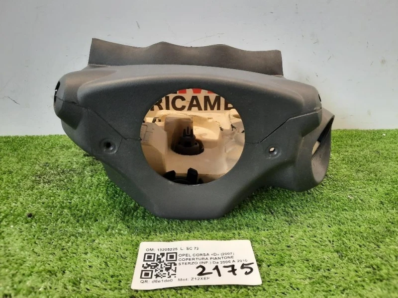 Copertura Piantone Sterzo INF 13205225 Opel Corsa D 2007