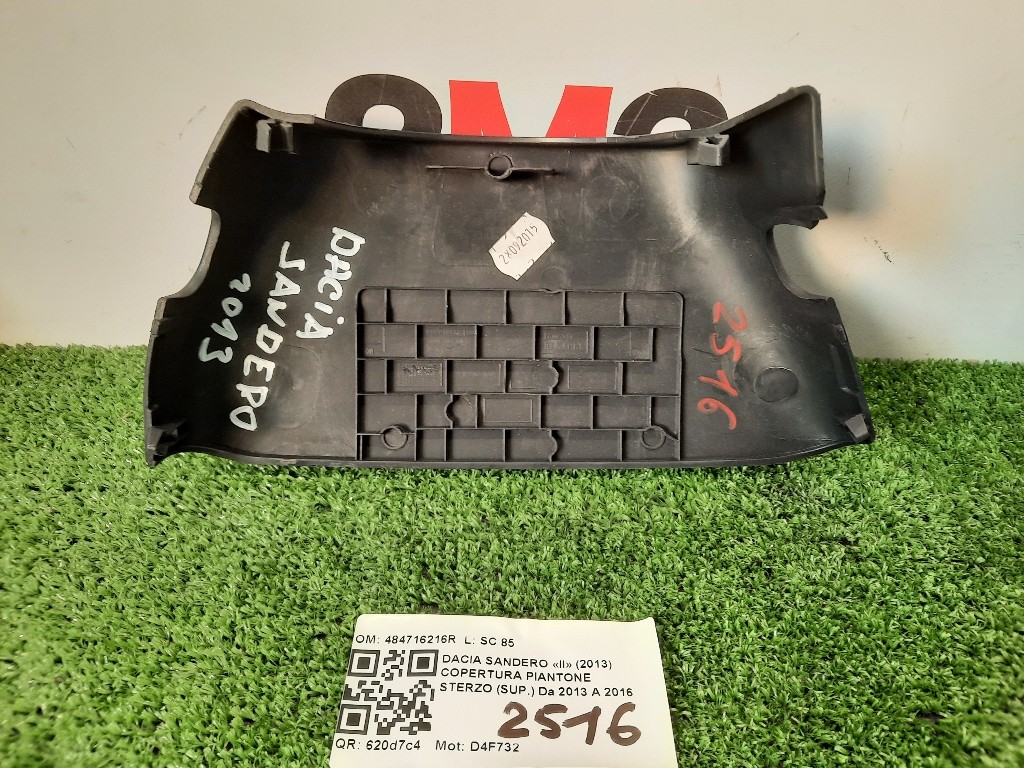Copertura Piantone Sterzo SUP 484716216R Dacia Sandero II 2013