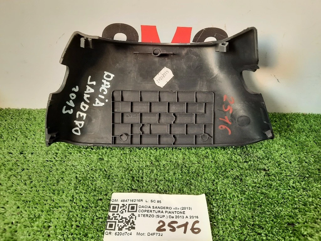 Copertura Piantone Sterzo SUP 484716216R Dacia Sandero II 2013