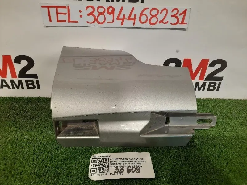 Copertura Plastica Montante Posteriore POST SX 3AA853898 Volkswagen Passat VII 2015