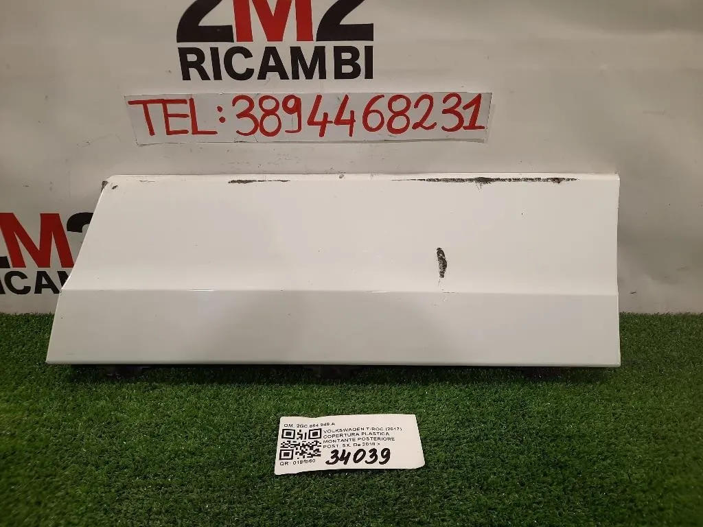 Copertura Plastica Montante Posteriore POST SX 2GC854949A Volkswagen T-roc 2017