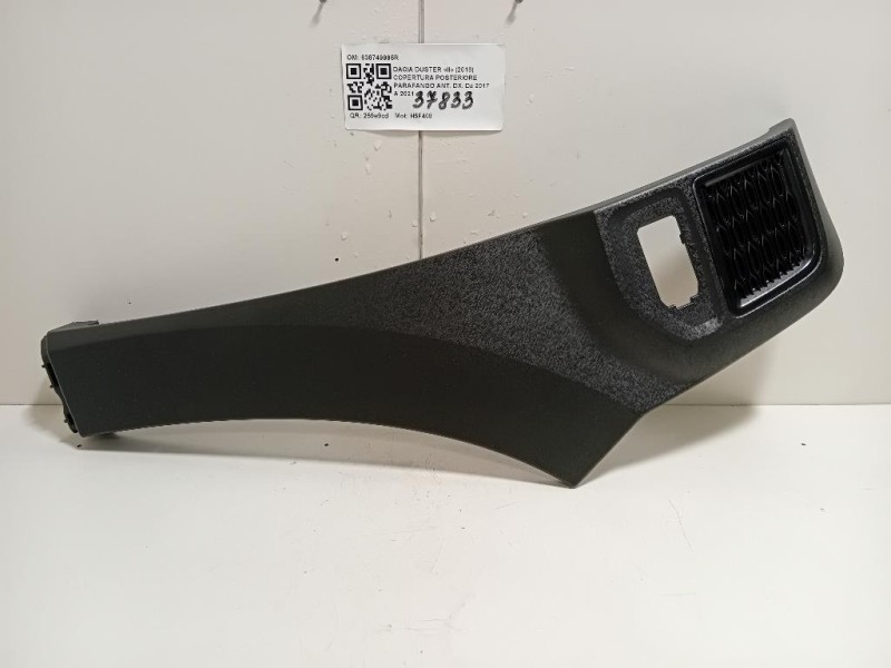 Copertura Posteriore Parafango ANT DX 638749995R Dacia Duster II 2018