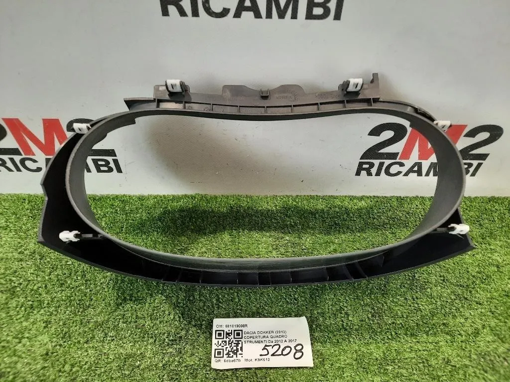 Copertura Quadro Strumenti 681019098R COPERTURA Dacia Dokker 2013