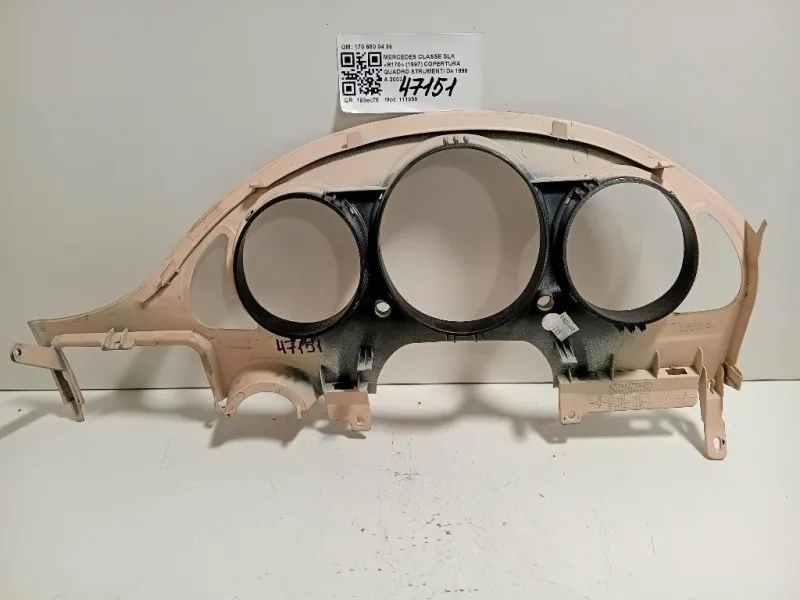 Copertura Quadro Strumenti 170 680 04 36 CORNICE QUADRO STRUMENTI Mercedes Classe SLK R170 1997
