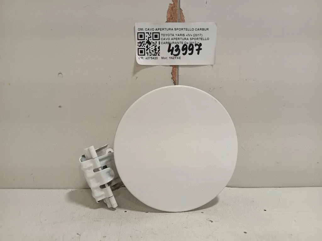 Copertura Sportello Carburante APERTURA SPORTELLO CARBURANTE Toyota Yaris IV 2017
