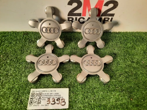 Coprimozzo Cerchio Ruota ANT SX 8H0601165B7ZJ Audi A3 8P1 2008
