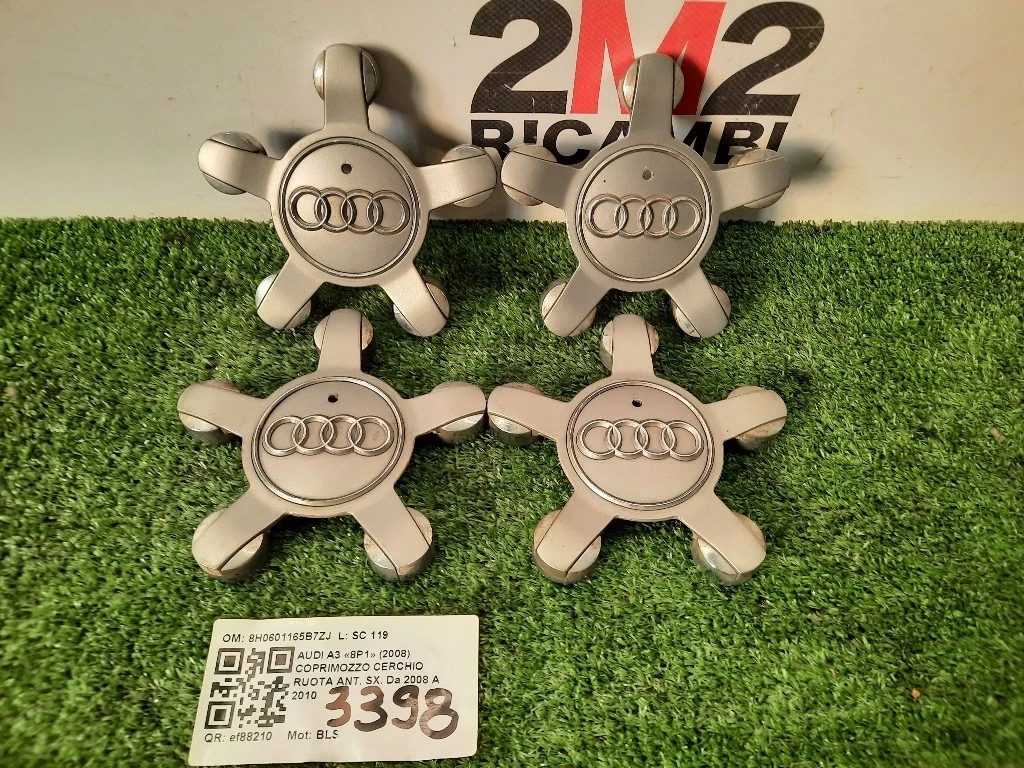 Coprimozzo Cerchio Ruota ANT SX 8H0601165B7ZJ Audi A3 8P1 2008