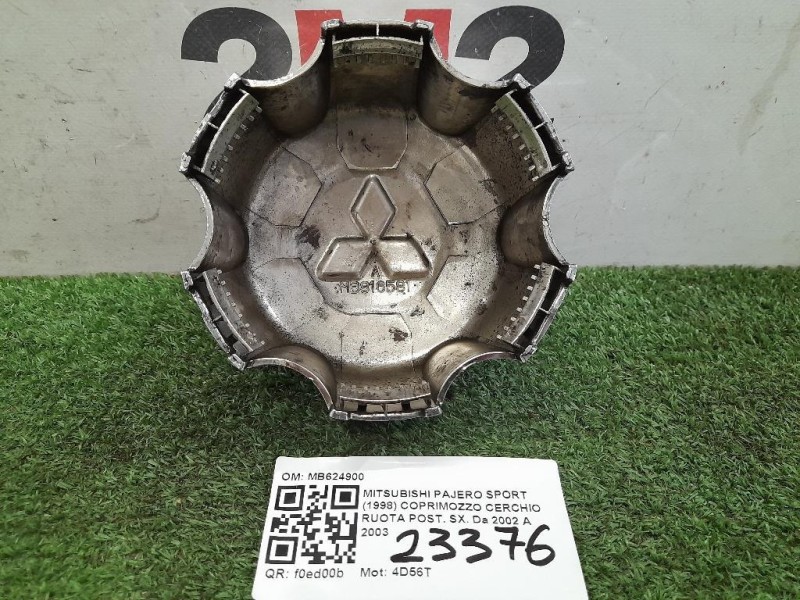 Coprimozzo Cerchio Ruota POST SX MB816581 Mitsubishi Pajero Sport 1998