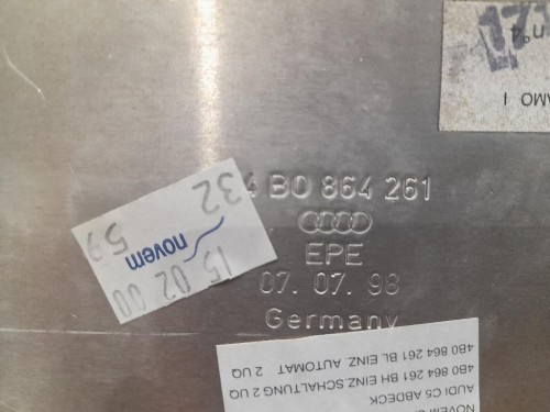 Cornice Abbellimento Cuffia LEVA Cambio 4B0864261 Audi A6 4B 1997