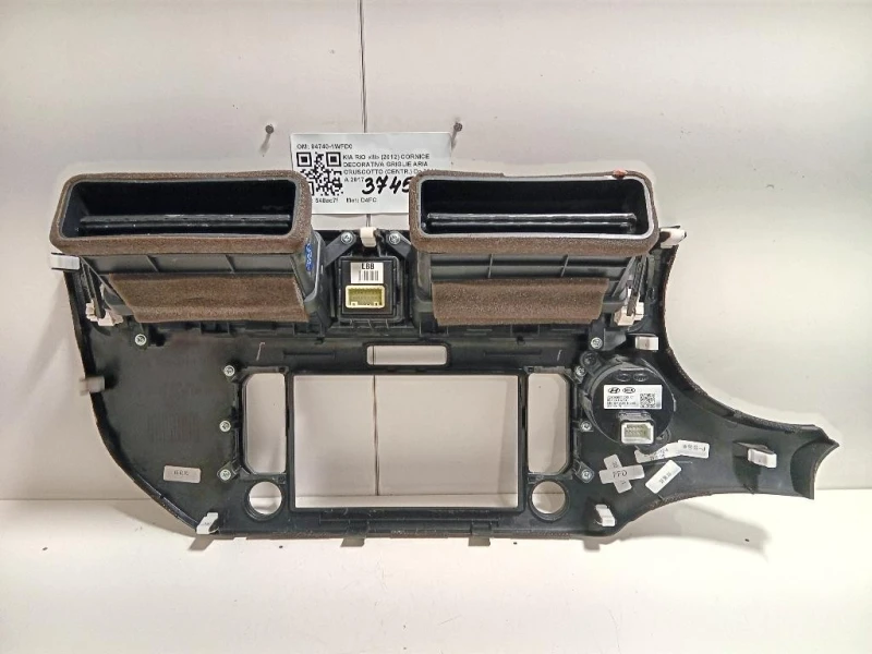 Cornice Decorativa Griglie ARIA Cruscotto Centr 84740-1WFD0 Kia RIO III 2012
