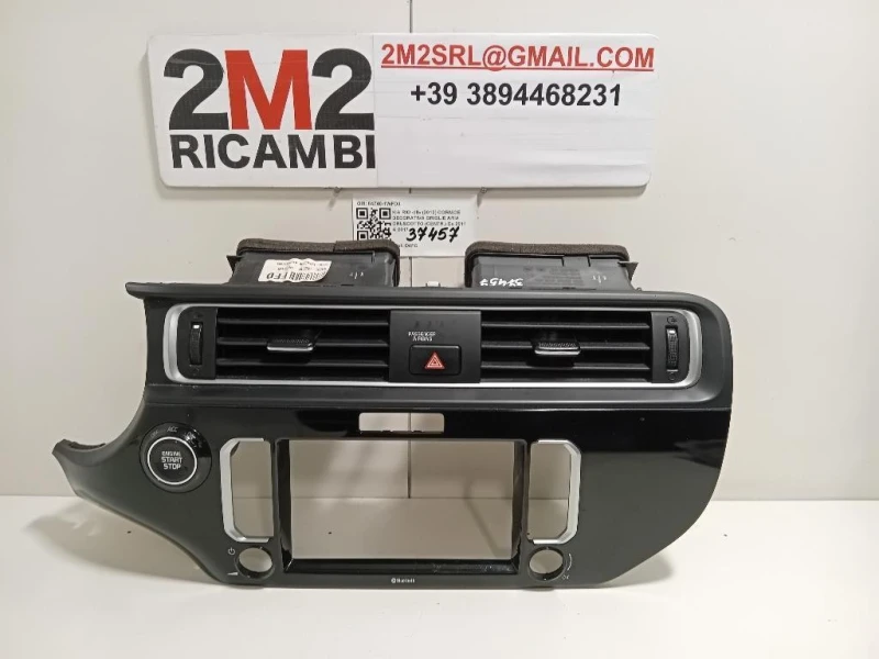 Cornice Decorativa Griglie ARIA Cruscotto Centr 84740-1WFD0 Kia RIO III 2012